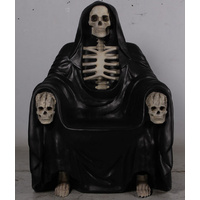 Resin Halloween Grim Reaper Throne