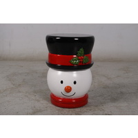 Snowman Stool