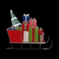 Resin Sleigh with Gifts