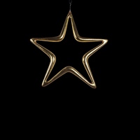 40" Gold Resin Christmas Star