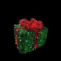 3D Christmas Present Rope Light Motif
