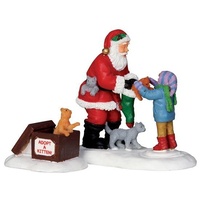 Santa and Kittens, Set of 2