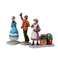 Lemax Under The Mistletoe, Set of 3