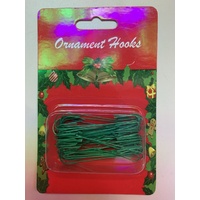 Green Ornament Hooks