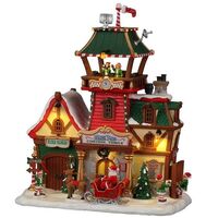 Lemax North Pole Control Tower -Avail August 2024