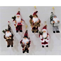 Santa Figures 18cm tall