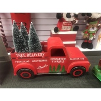 Metal Tree Delivery Truck (includes trees)