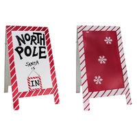 Metal North Pole Board Double Sided