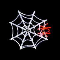 Halloween Spider Web Motif