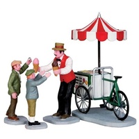 Lemax Gelato Cart, Set of 4 - taking orders for 2022