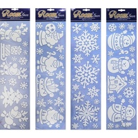 White Glitter Wall Stickers- long sheet