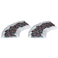 Stone Road - Curved, Set of 2  