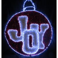 LED Bauble with JOY