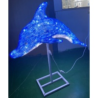 3D Dolphin Motif