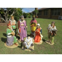 Large 7 Piece Nativity Set