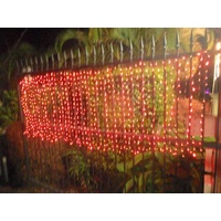 Red LED Digital Net Light with Remote Control