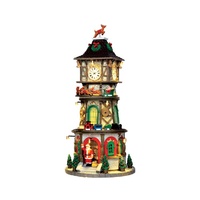 Lemax Christmas Clock Tower- Available August 2024