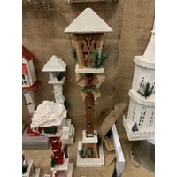 95cm Tall LED Glitter Lamp Post