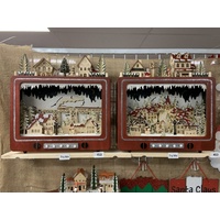 Kraft Television Village Scene - 2 assorted