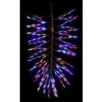 LED Multi Coloured Flashing Leaves