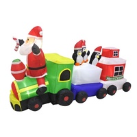 Airpower Santa on Train