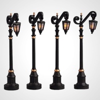 Lemax Colonial Street Lamp, set of 4 - taking orders for 2022