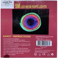 5M RGB Neon Flex Rope Light