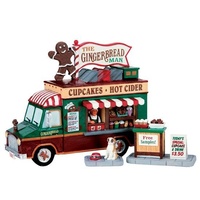 Lemax The Gingerbread Man, Set of 3-Avail Aug 2024