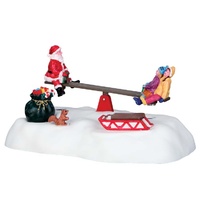 Lemax Santa Seesaw