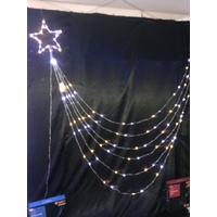 White/Warm White LED Waterfall Star