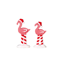 Lemax Pink Flamingos Set of 2 - Available August 2024