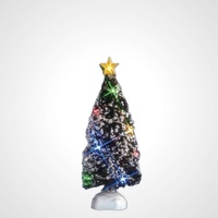 Lemax 6 in. Evergreen Tree- Multi Light - taking orders for 2022