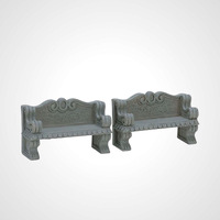 Lemax Stone Seat, Set of 2 -Available August 2024