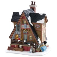 Lemax Pete's Fishing Cabin
