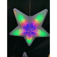 50cm Multi Digital LED Star