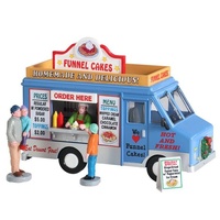Lemax Funnel Cakes Food Truck, Set of 4 -taking orders for 2022
