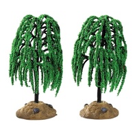 3 in. Spring Willow Tree, Set of 2 