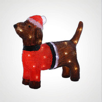 Acrylic Dachshund Dog - Available October 2024