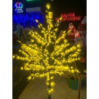 2M Tall Yellow LED Maple Tree