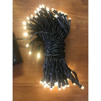 10m Warm White LED Solar String Lights