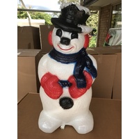 79cm Tall Derby Snowman