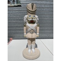 80cm Tall Nutcracker Painted Pink