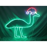 LED Christmas Emu Rope Light Motif