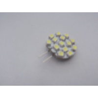 12V DC LED 1 watt bulb with 14 pure white LEDS 