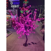 2M Pink LED Cherry Tree