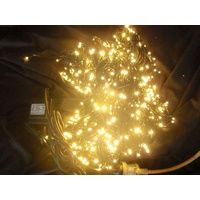 80M Long Warm White LED String Lights (Hire price only)