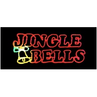 Jingle Bells Rope Light Motif with Bell - Available May 2024