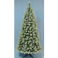7 Foot Slim Snow Christmas Tree