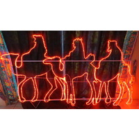 3 Wisemen on Camels LED Rope Light