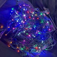 15M Multi LED Icicles - 6 colours